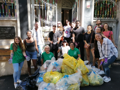 Action citoyenne : ramassage de déchets