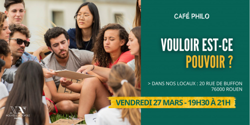 Café philo - « Vouloir, est-ce pouvoir ? »