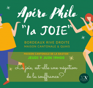 Apéro philo: La joie est-elle négation de la souffrance?