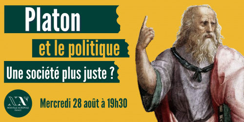 Conférence : Platon et le politique : le défi d’une société plus juste